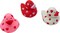 4E's Novelty 24 Pack Valentines Rubber Duck: 2" Mini Red Rubber Ducky with Heart